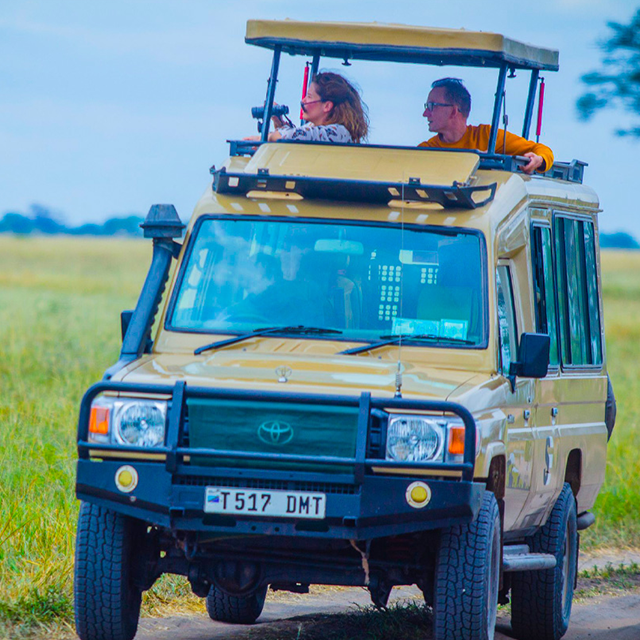 Tanzania Adventures safari jeep